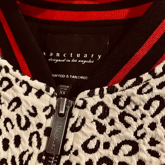 Sanctuary Animal Print Long Jacket. - Picture 5 of 7